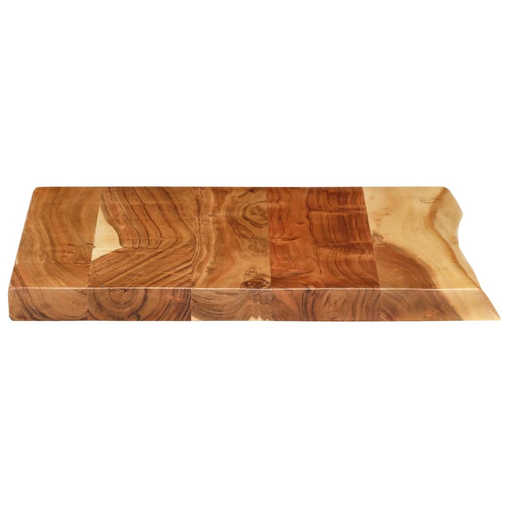 vidaXL Vrh za kupaonski ormarić od bagremovog drva 58x52x3,8 cm