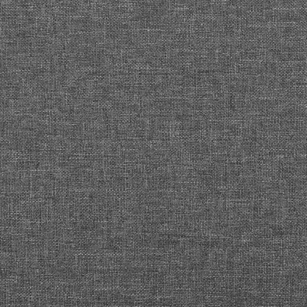 vidaXL Krevet s oprugama i madracem tamnosivi 200 x 200 cm od tkanine