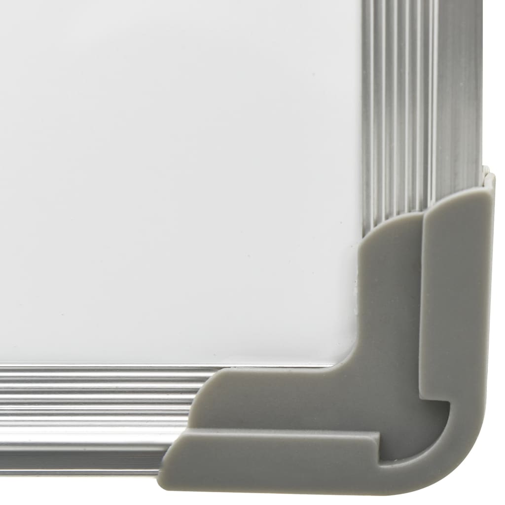 vidaXL Magnetna ploča sa suhim brisanjem bijela 50 x 35 cm čelična