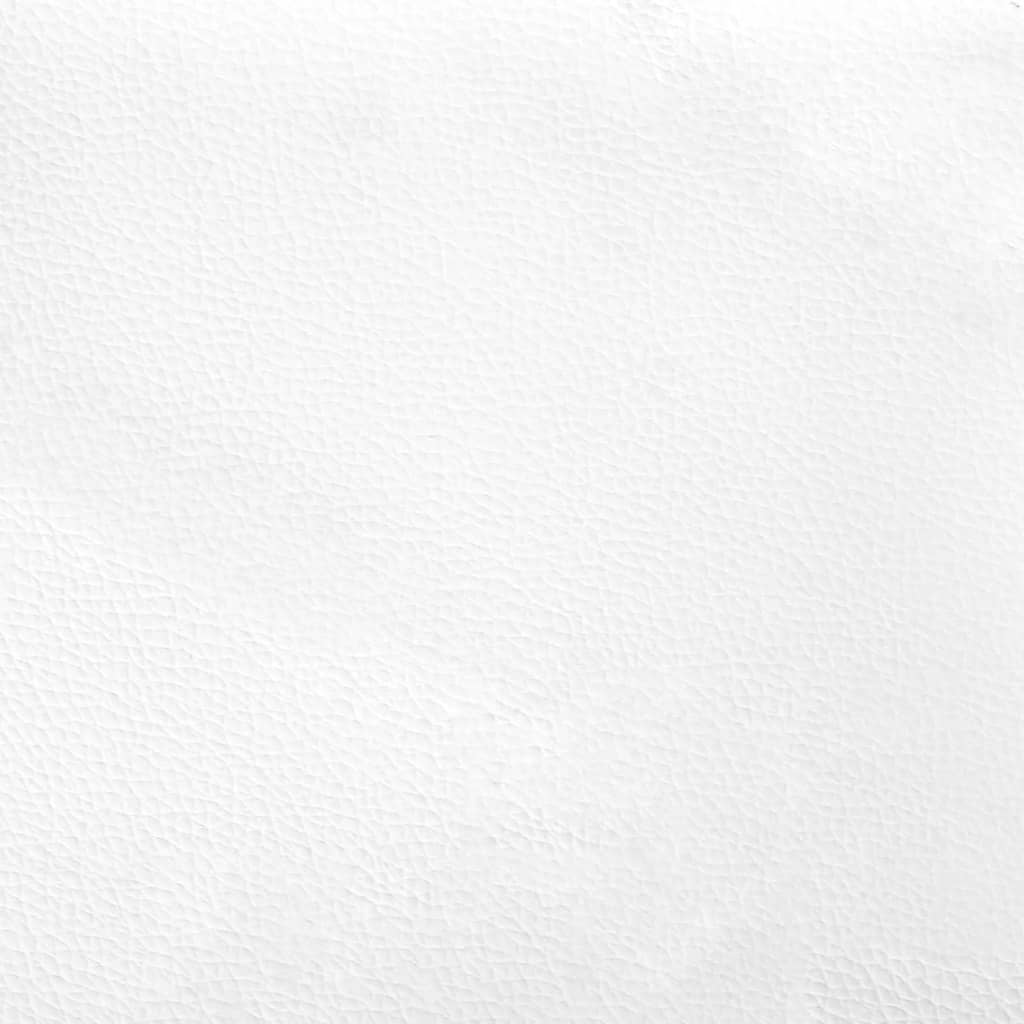 vidaXL Jastuk za uzglavlje bijeli 90 cm od umjetne kože