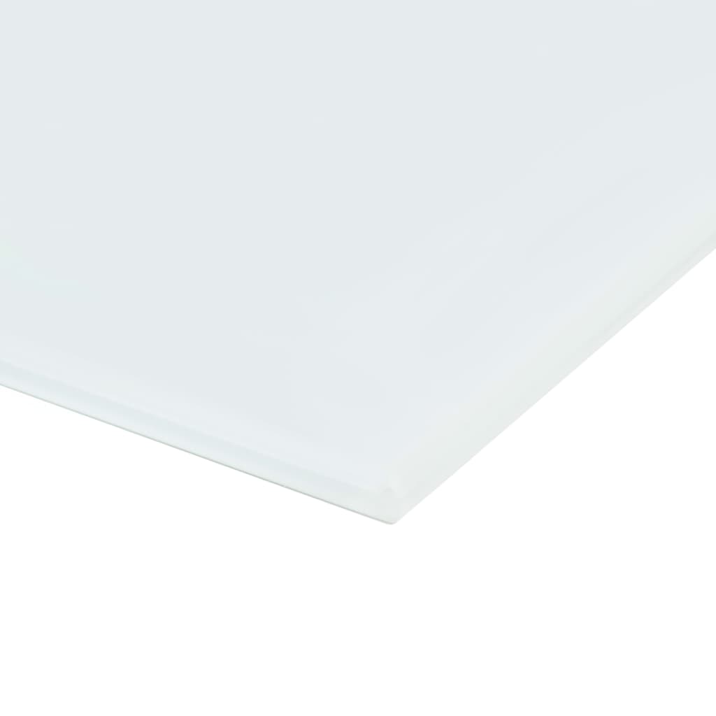 vidaXL Zidna bijela magnetna ploča od stakla 60 x 40 cm