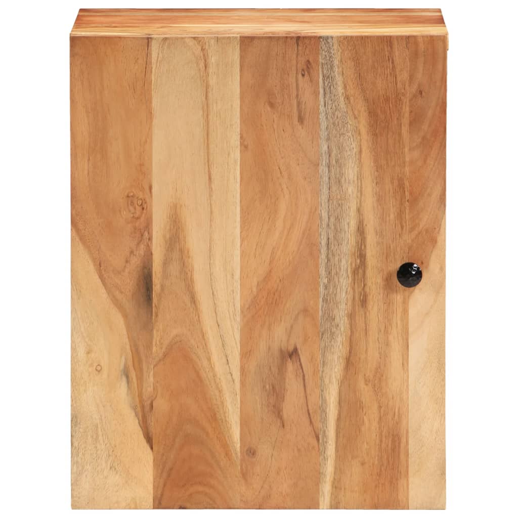 vidaXL Kupaonski zidni ormarić 38 x 33 x 48 cm masivno drvo bagrema