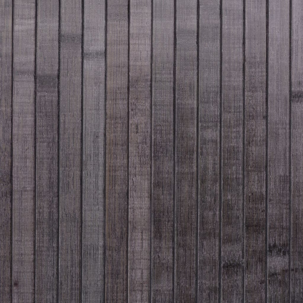 vidaXL Sobna Pregrada od Bambusa Siva 250 x 165 cm
