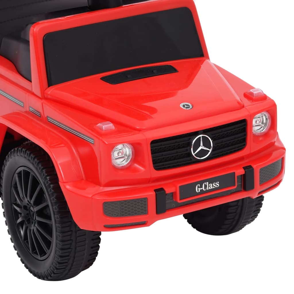 vidaXL Dječji automobil na guranje Mercedes-Benz G63 crveni