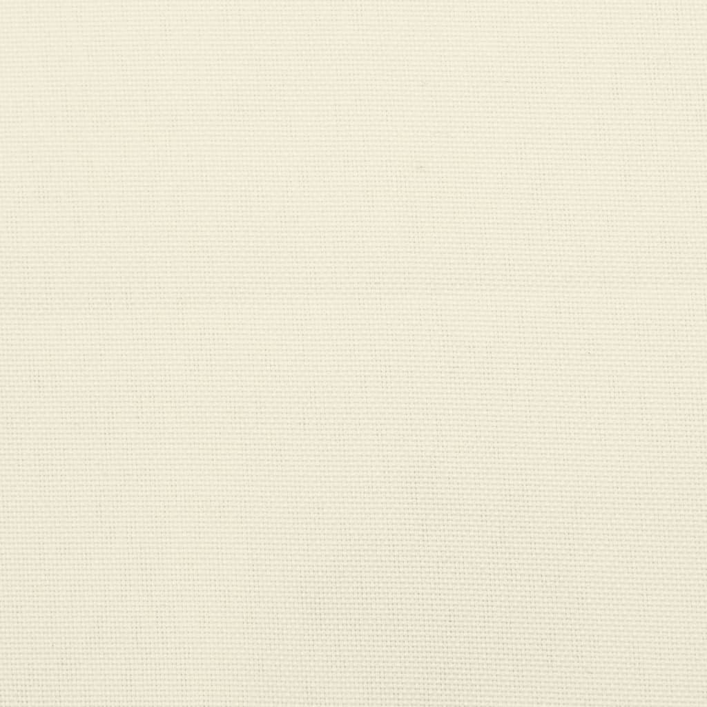 vidaXL Jastuk za palete krem 50 x 40 x 12 cm od tkanine