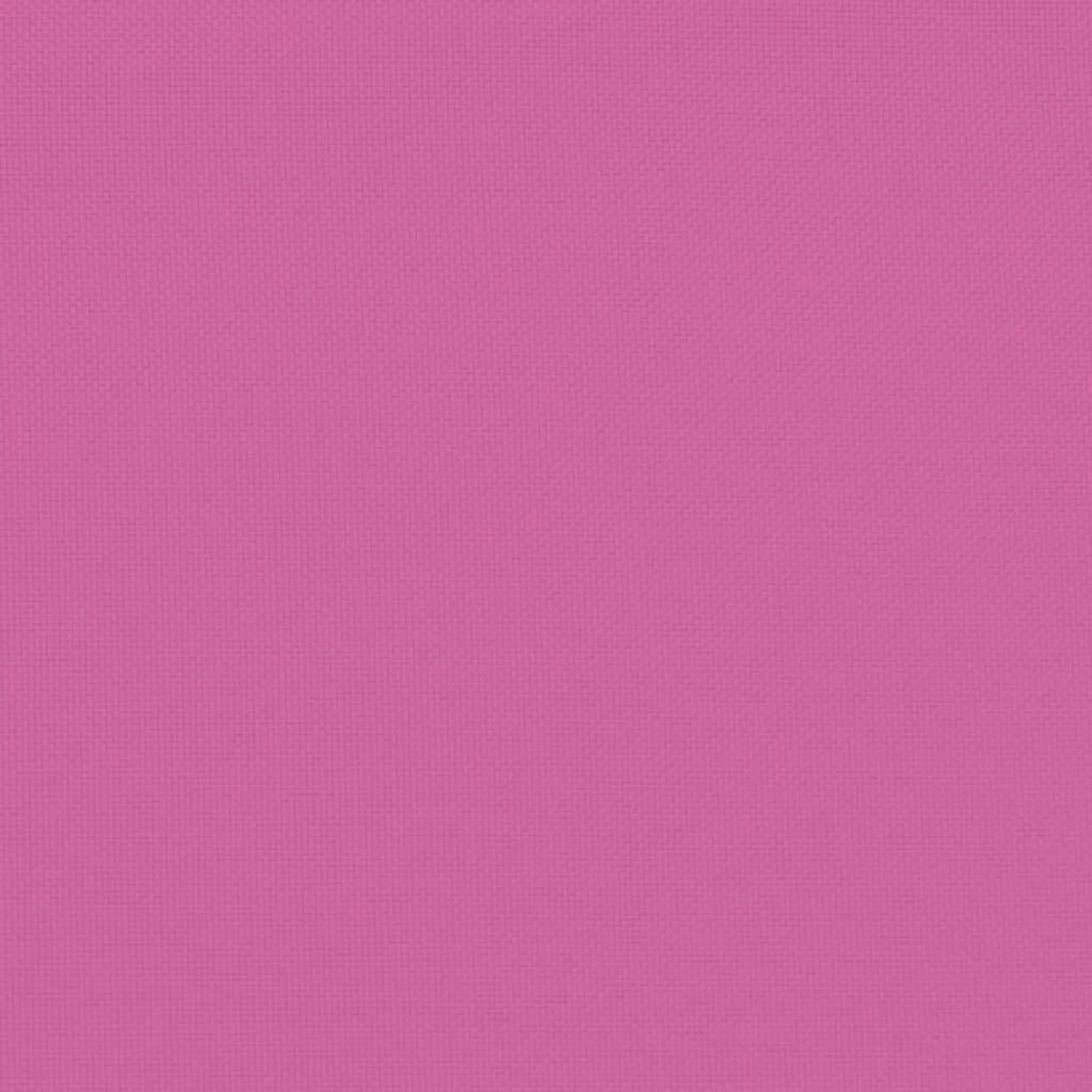 vidaXL Jastuci za palete 2 kom ružičasti od tkanine Oxford