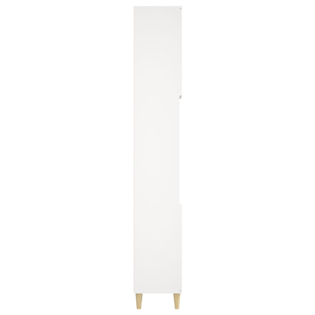 vidaXL Kupaonski ormarić bijeli 30 x 30 x 190 cm od konstruiranog drva