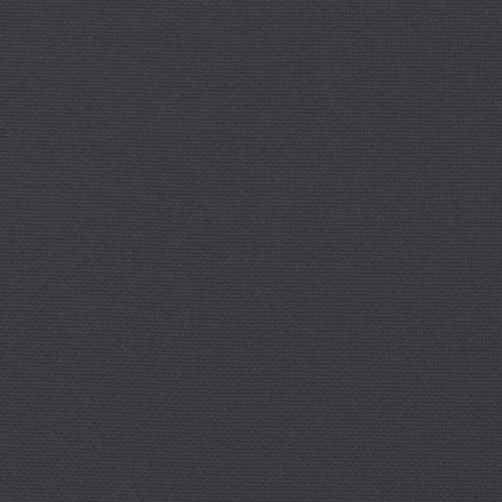 vidaXL Jastuk za palete crni 50 x 50 x 12 cm od tkanine