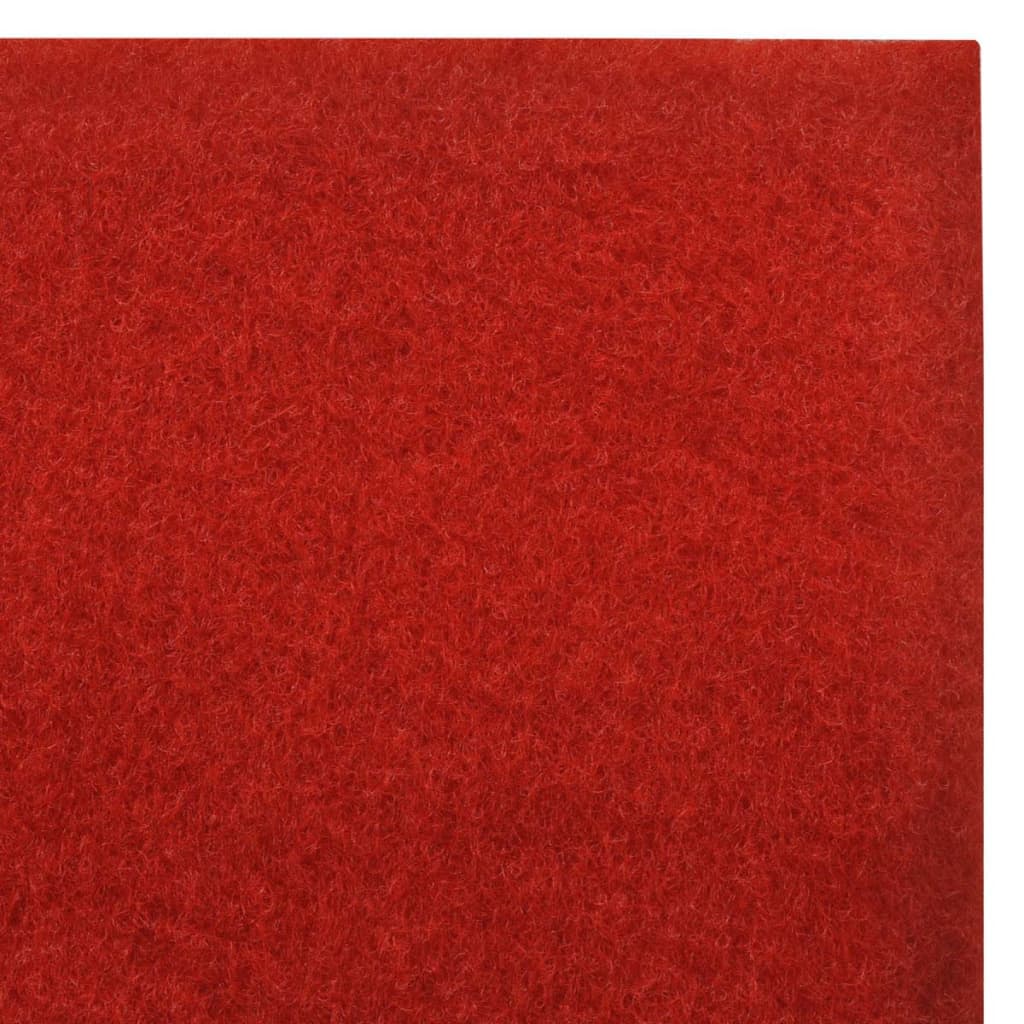 vidaXL Crveni tepih 1 x 20 m Ekstra teški 400 g / m2