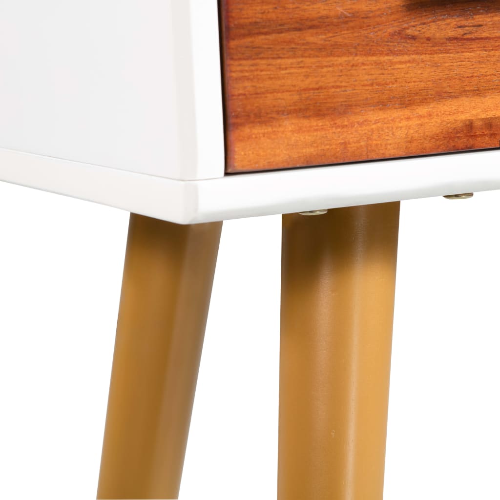 vidaXL Konzolni stol od masivnog bagremovog drva 70 x 30 x 75 cm