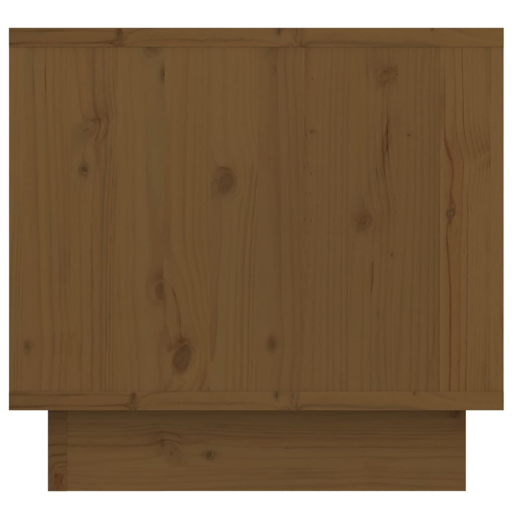 vidaXL Noćni ormarić boja meda 35 x 34 x 32 cm od masivne borovine