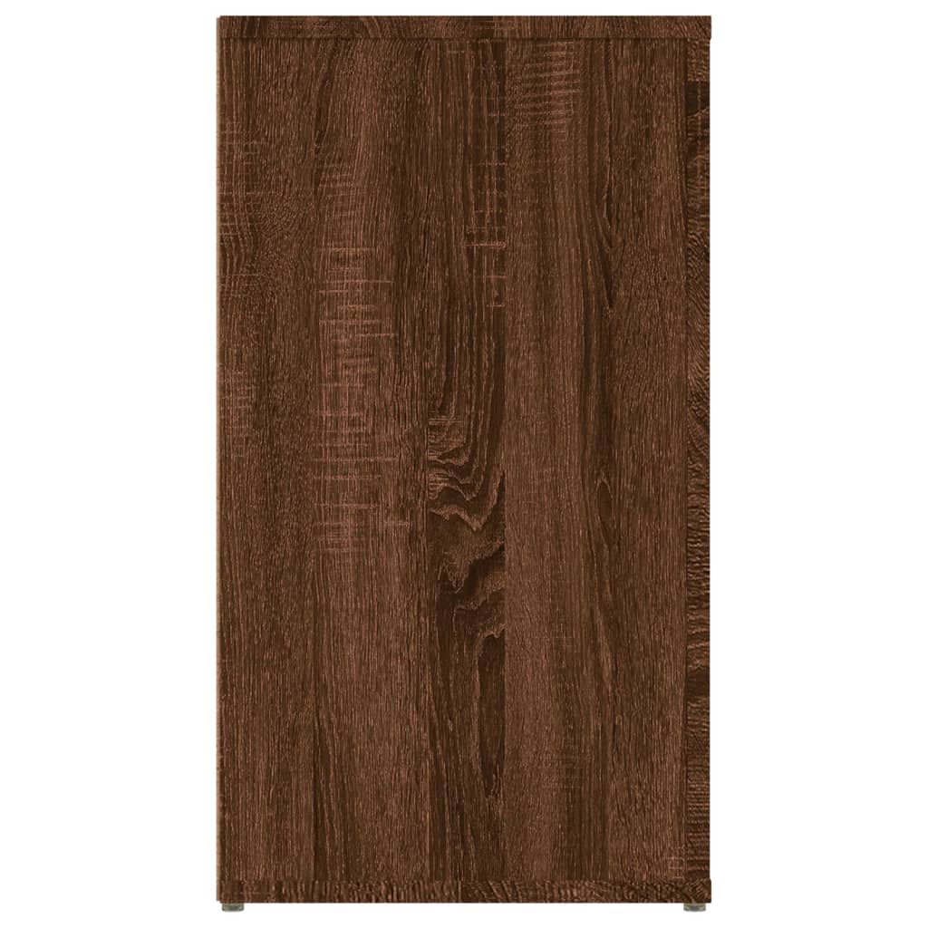 vidaXL Komoda boja Smeđi hrasta 100x33x59,5 cm od konstruiranog drva