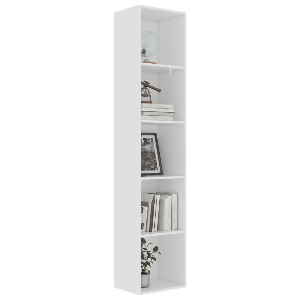vidaXL Ormarić za knjige bijeli 40 x 30 x 189 cm konstruirano drvo