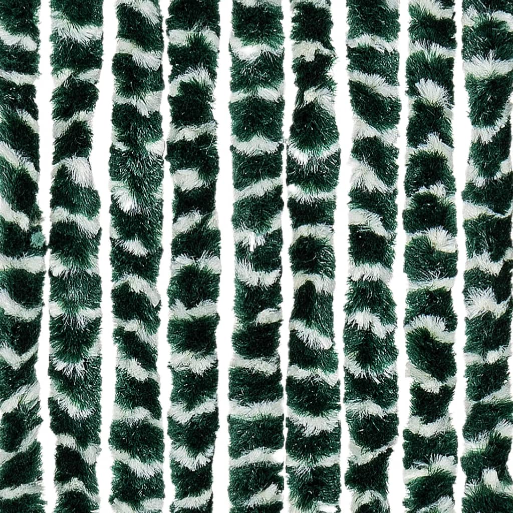 vidaXL Zastor protiv insekata zeleno-bijeli 90 x 220 cm šenil