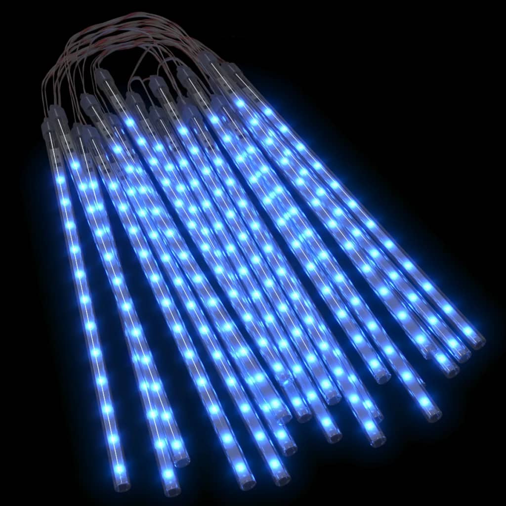 vidaXL Meteorska svjetla 20 kom 30 cm plava 480 LED žarulja