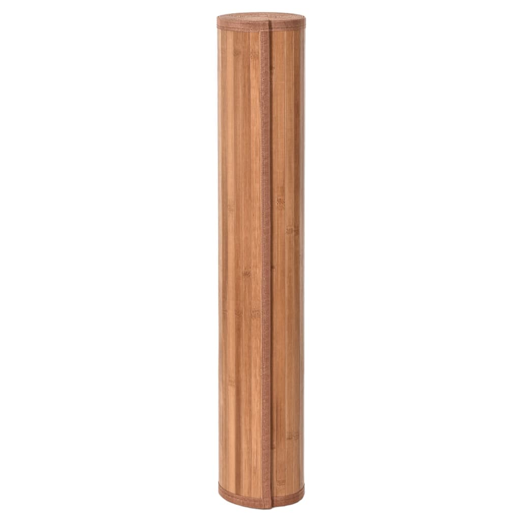 vidaXL Tepih pravokutni prirodni 100 x 200 cm od bambusa