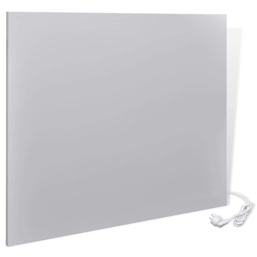 Infracrvena panel grijalica, 750 W 95 x 81 x 2,5 cm, svjetlo siva