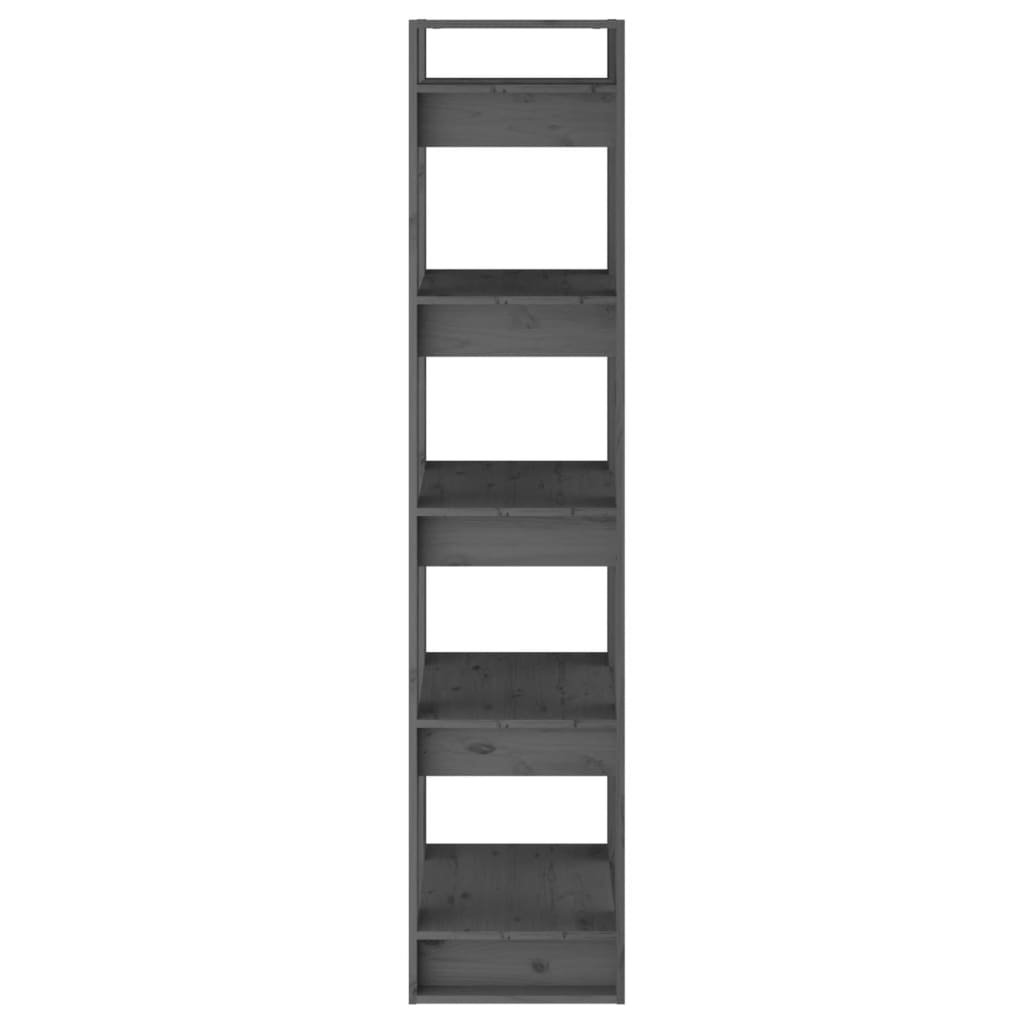 vidaXL Ormarić za knjige / sobna pregrada sivi 41x35x160 cm borovina