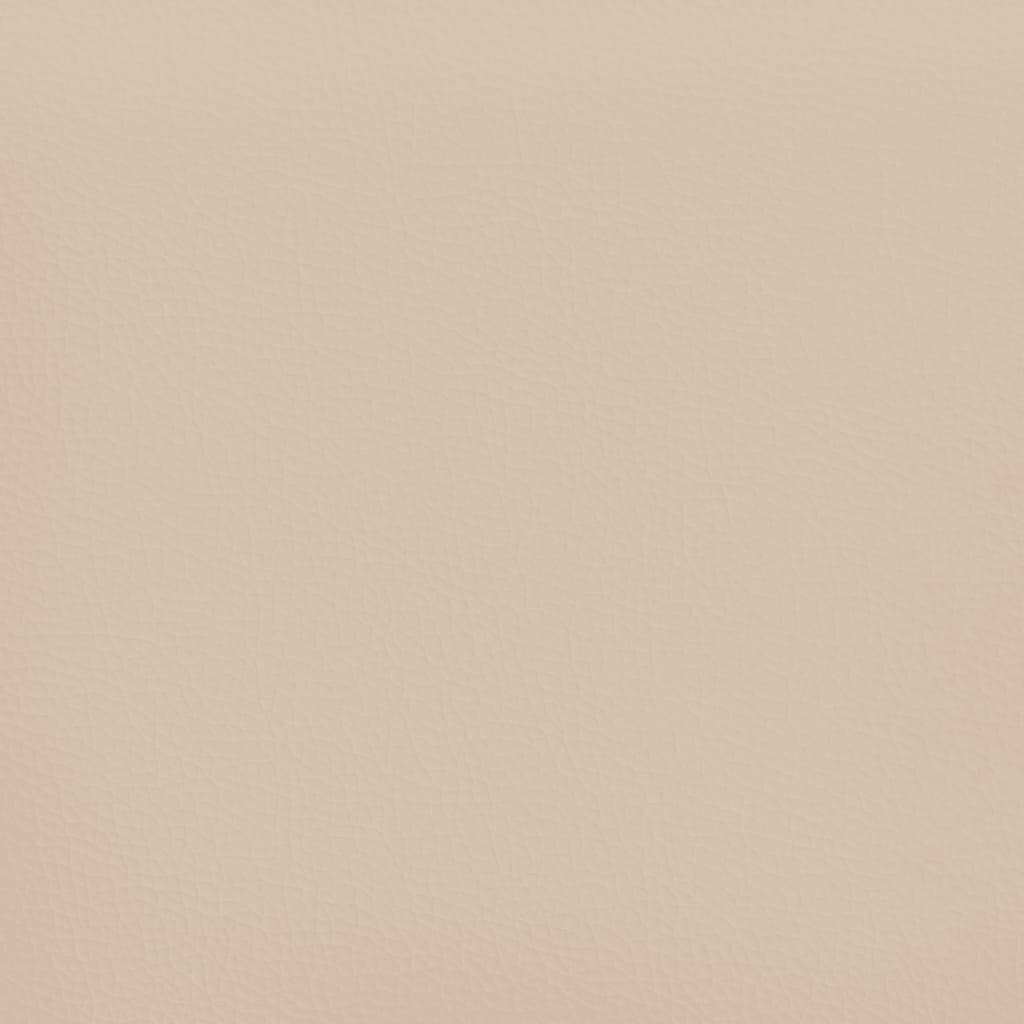 vidaXL Uzglavlje s ušima boja cappuccina 103x16x78/88 cm umjetna koža