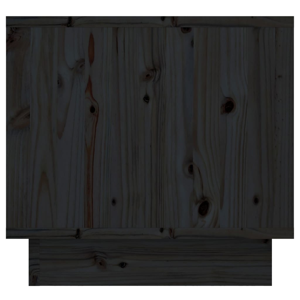 vidaXL Noćni ormarići 2 kom crni 35 x 34 x 32 cm od masivne borovine