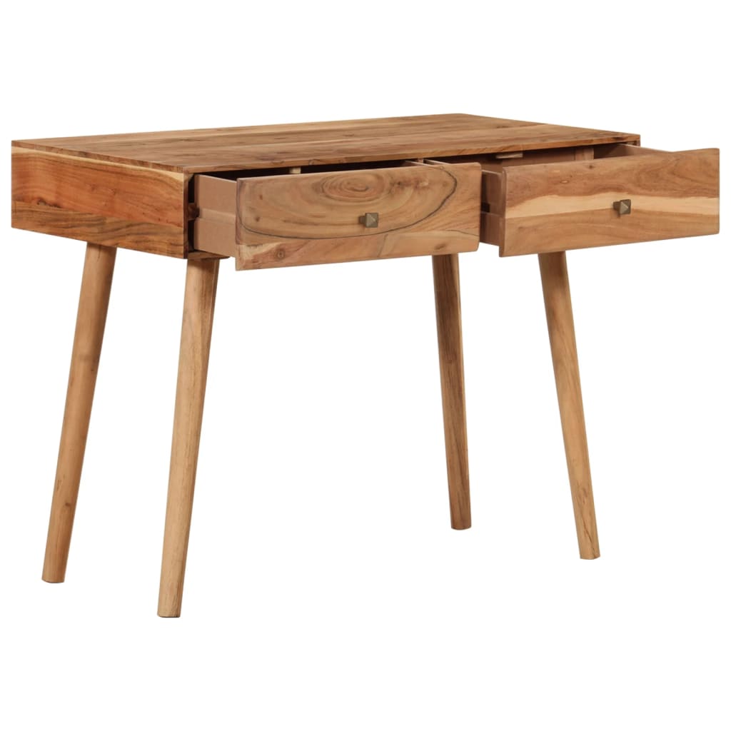 vidaXL Radni stol od masivnog bagremovog drva 100 x 51 x 76 cm
