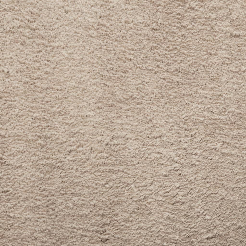 vidaXL Tepih HUARTE kratka vlakna mek i periv boja pijeska 80x150 cm