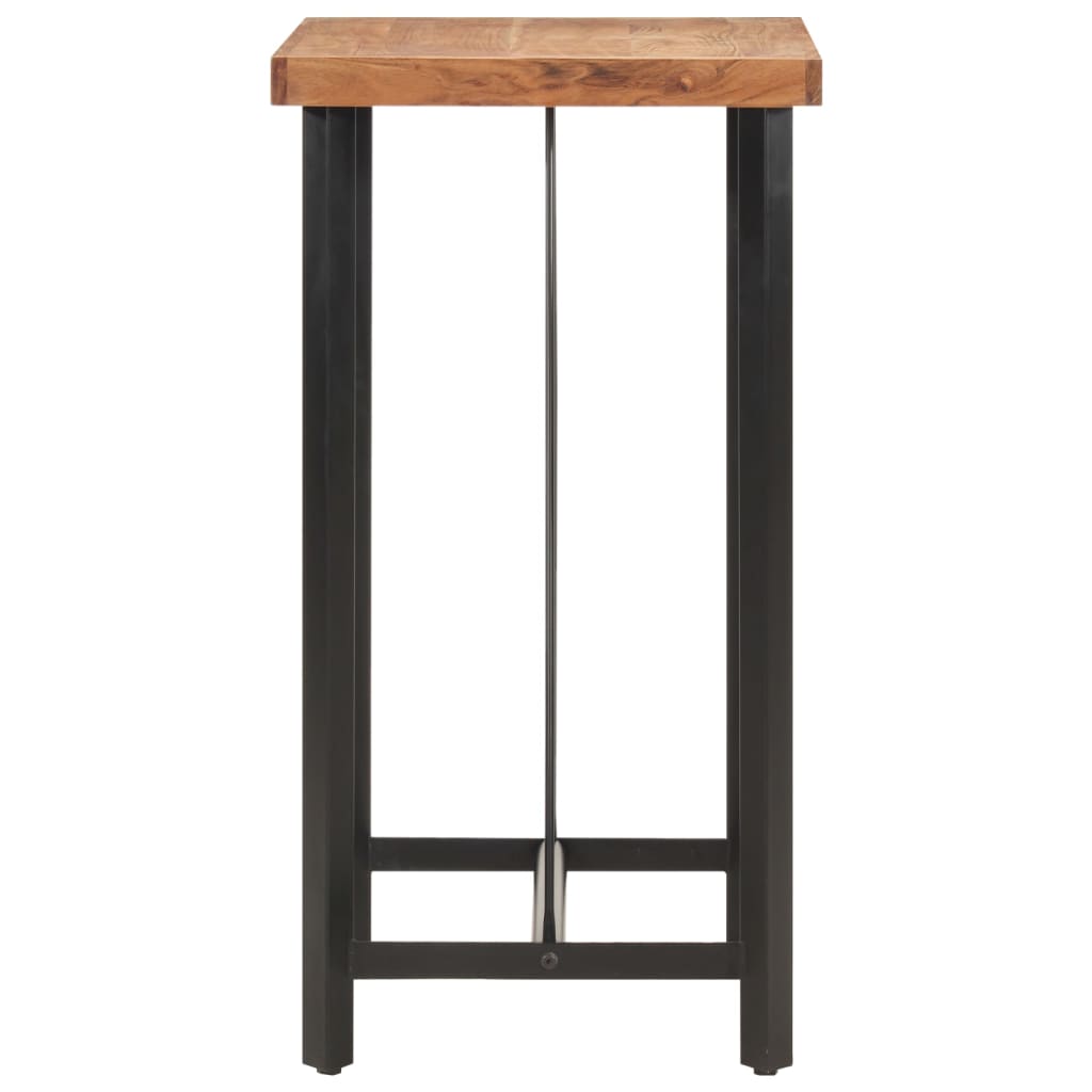 vidaXL Barski stol 55 x 55 x 107 cm od masivnog drva bagrema i željeza