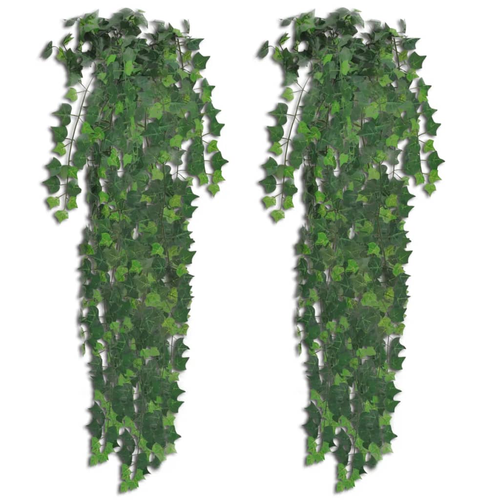 vidaXL Umjetni grmovi bršljana 4 kom zeleni 90 cm