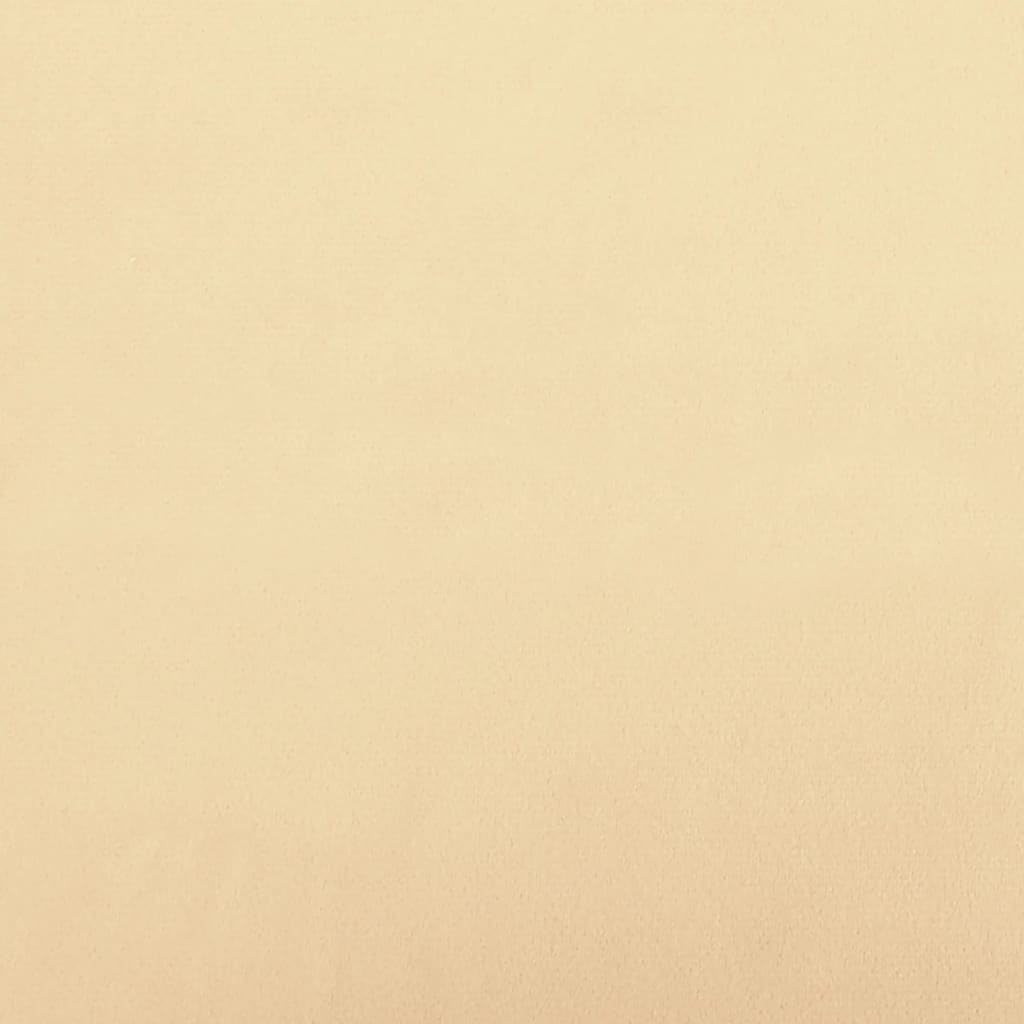 vidaXL Tabure krem bijeli 60x60x36 cm baršunasti
