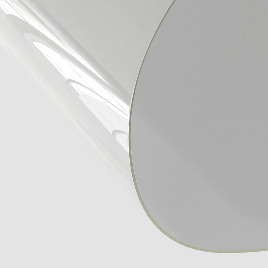 vidaXL Zaštita za stol prozirna Ø 60 cm 2 mm PVC