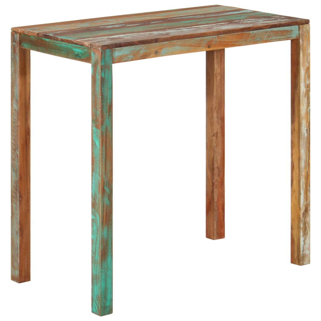 vidaXL Barski stol 112 x 60 x 108 cm od masivnog obnovljenog drva
