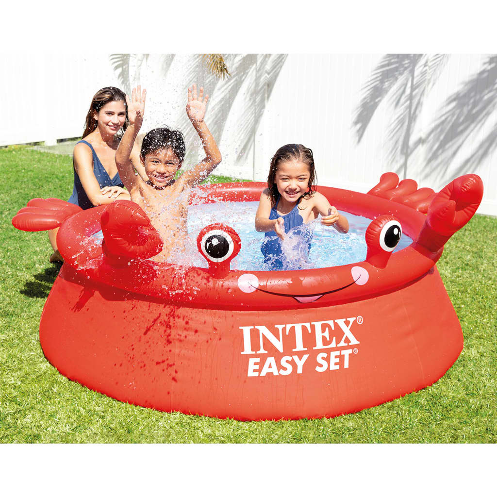 INTEX Happy Crab bazen na napuhavanje Easy Set 183 x 51 cm