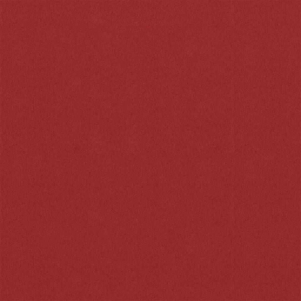 vidaXL Balkonski zastor crveni 120 x 600 cm od tkanine Oxford