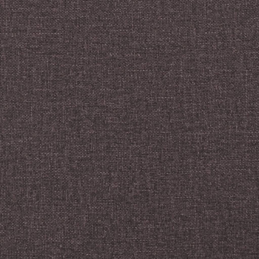 vidaXL Jastuk za uzglavlje tamnosmeđi 100 cm od tkanine