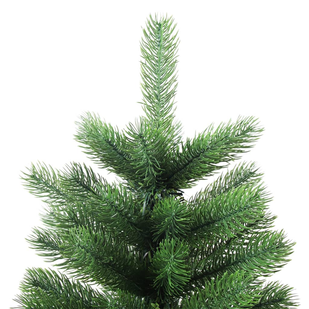 vidaXL Umjetno osvijetljeno božićno drvce 90 cm zeleno