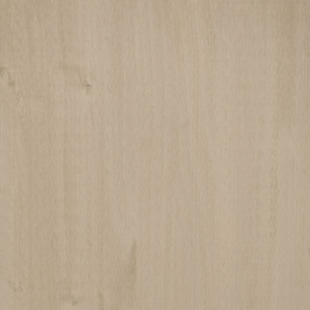 vidaXL Komoda HAMAR boja meda 79 x 40 x 80 cm od masivne borovine