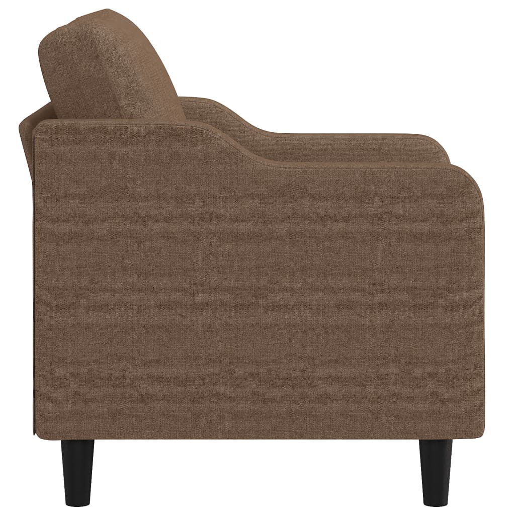 vidaXL Fotelja smeđa 60 cm od tkanine