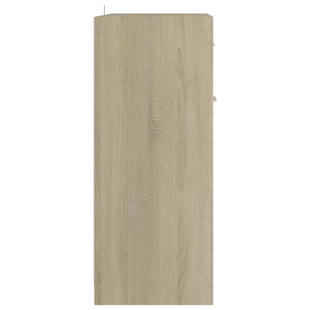 vidaXL Kupaonski ormarić boja hrasta 60 x 33 x 80 cm konstruirano drvo