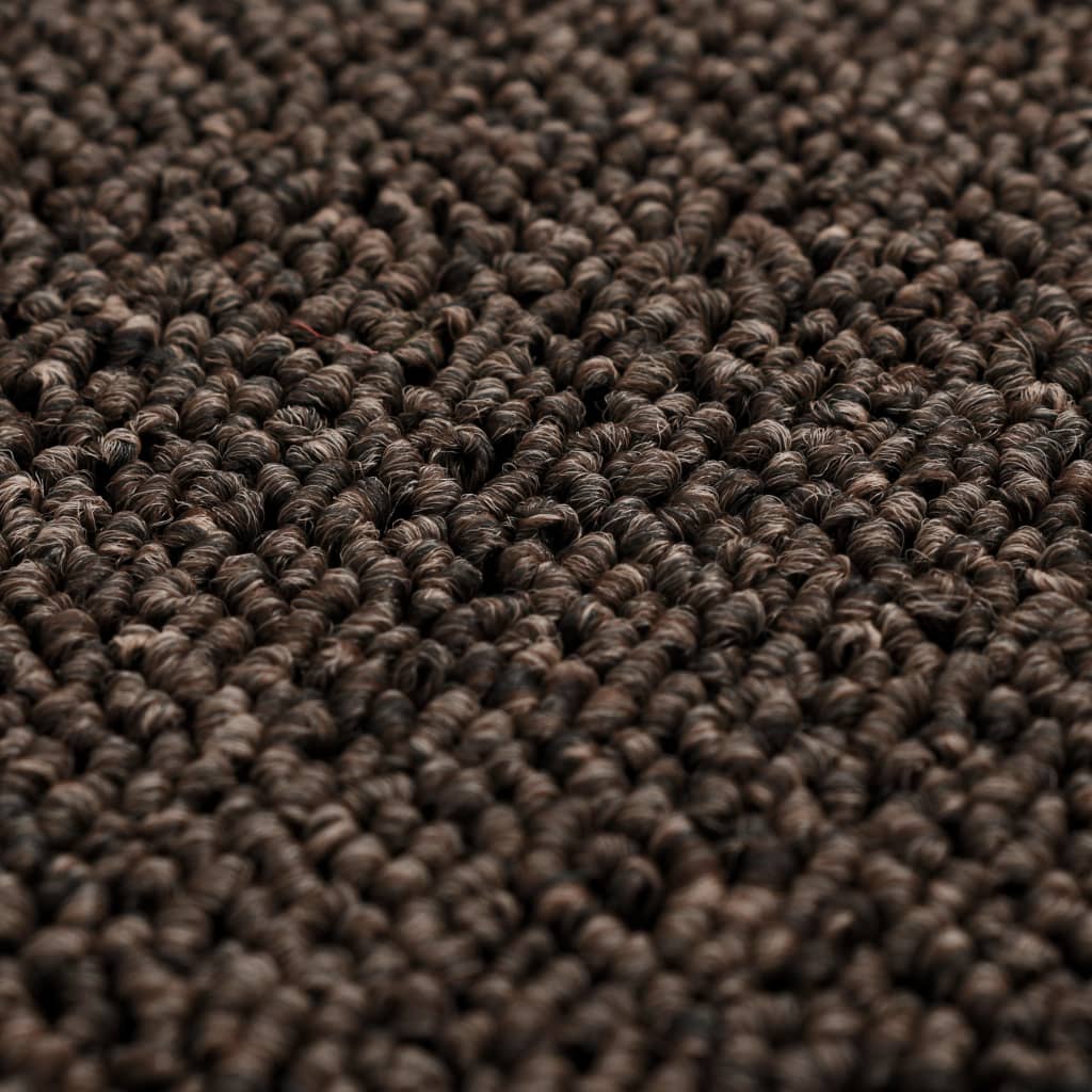 vidaXL Čupavi tepih 80 x 150 cm smeđi