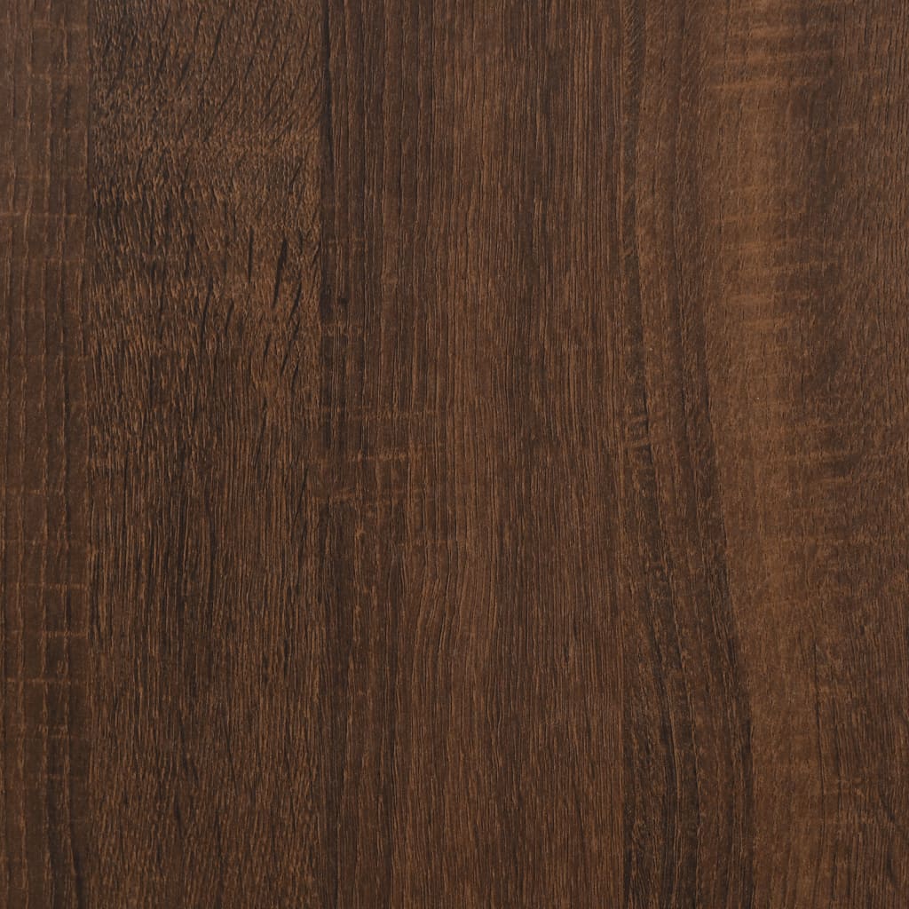 vidaXL Bočni stolić smeđa boja hrasta 50x46x50 cm konstruirano drvo