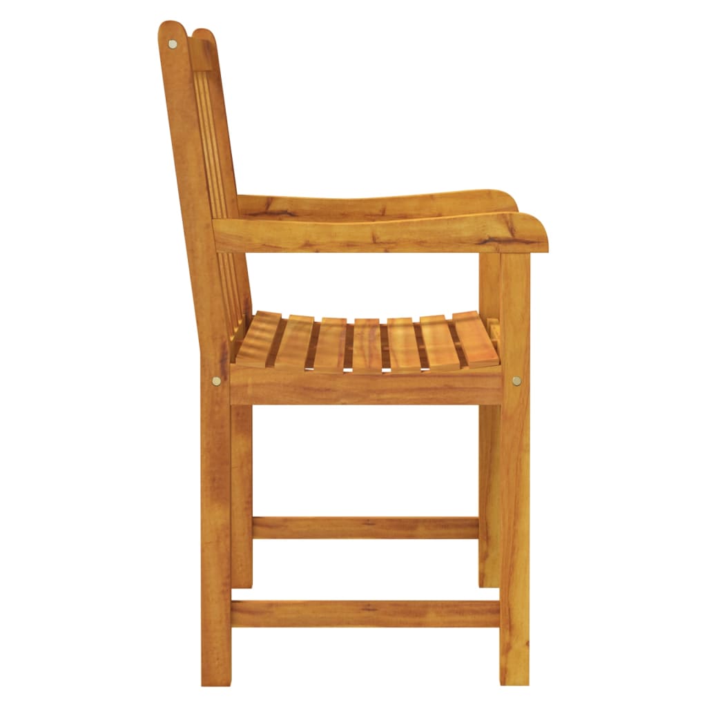 vidaXL Vrtne stolice 2 kom od masivnog bagremovog drva