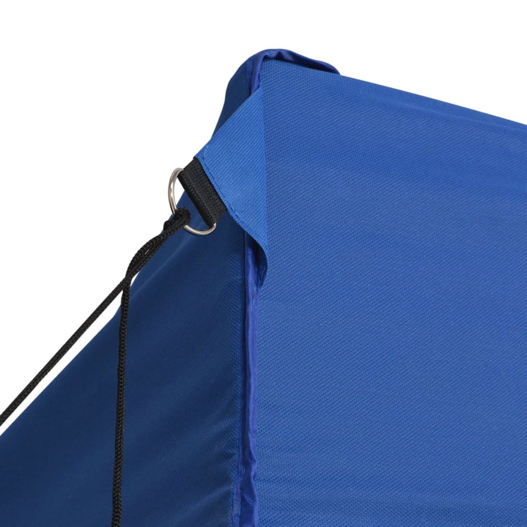 vidaXL Profesionalni sklopivi šator za zabave 3 x 6 m čelični plavi