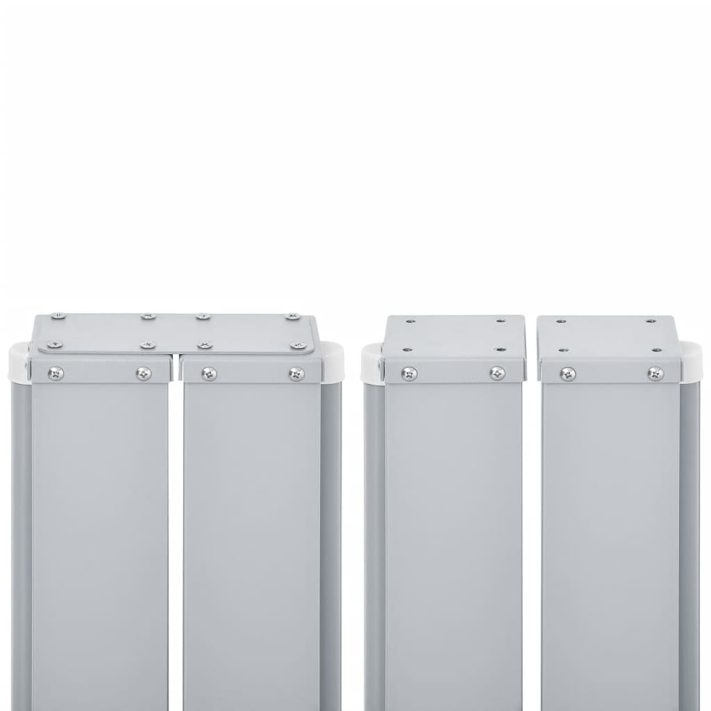 vidaXL Uvlačiva bočna tenda 100 x 1000 cm krem