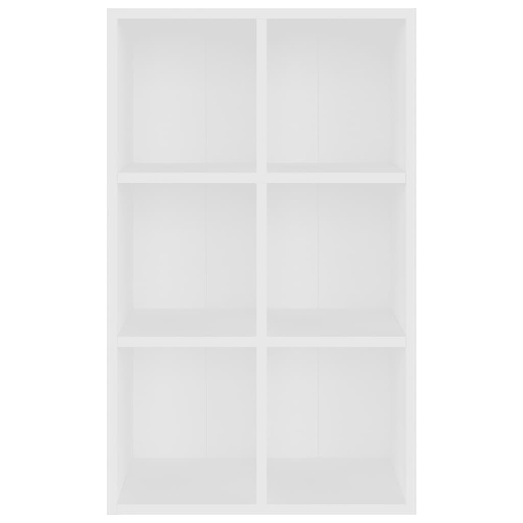 vidaXL Ormarić za knjige / komoda bijela 66x30x98 cm od iverice
