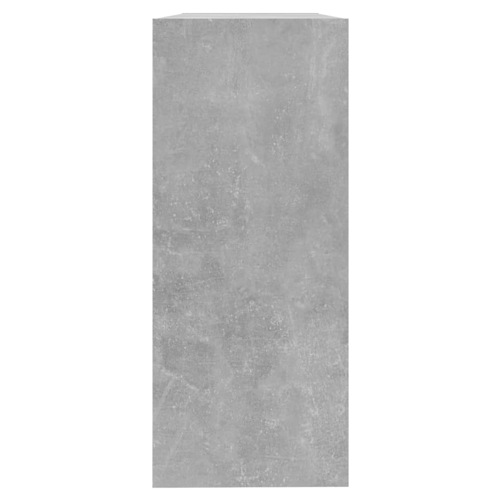 vidaXL Ormarić za knjige / sobna pregrada boja betona 100 x 30 x 72 cm