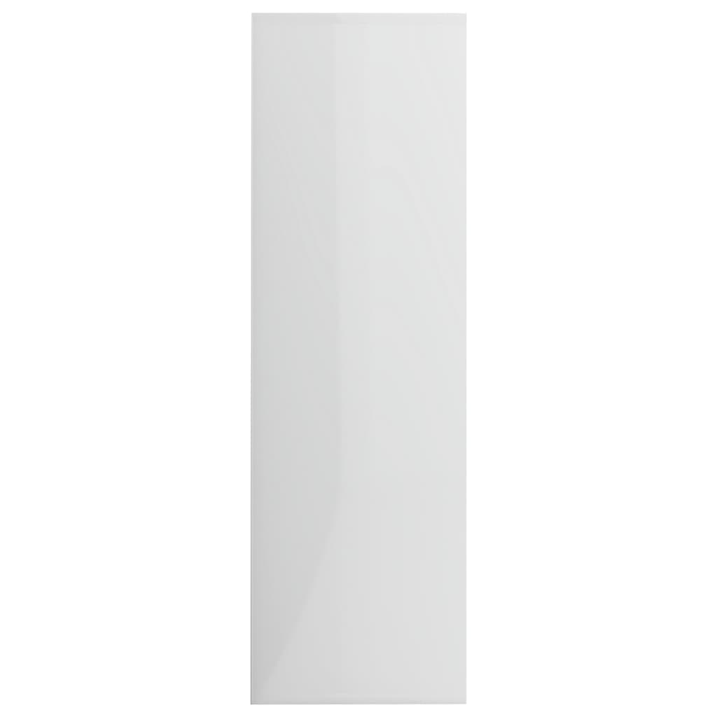vidaXL Ormarić za knjige sjajni bijeli 98x29x97,5 cm konstruirano drvo