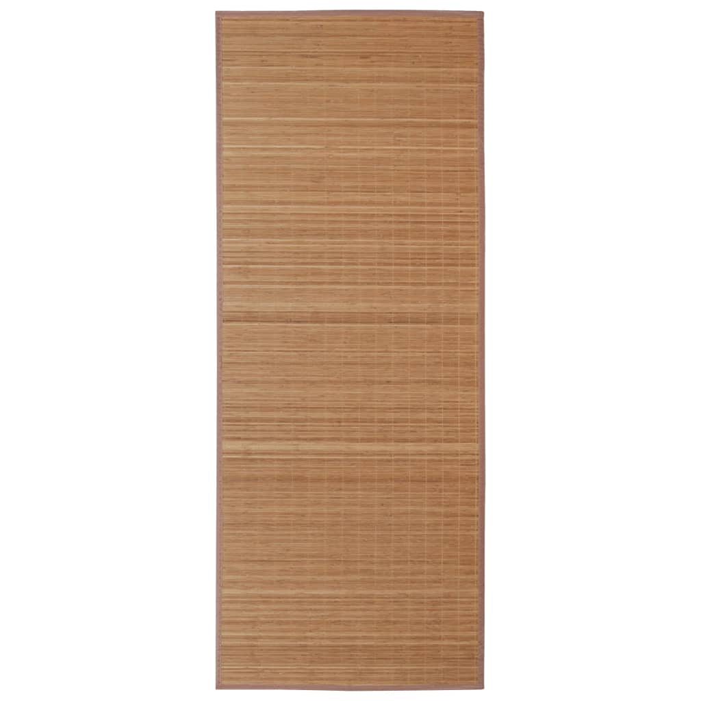 vidaXL Tepih od bambusa 160 x 230 cm smeđi