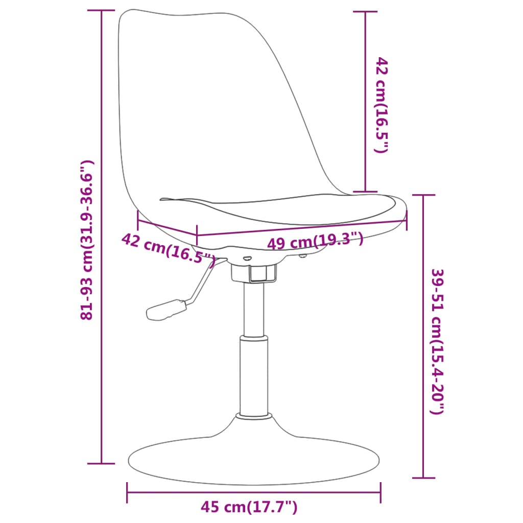 vidaXL Okretne blagovaonske stolice 4 kom tamnozelene tkanine