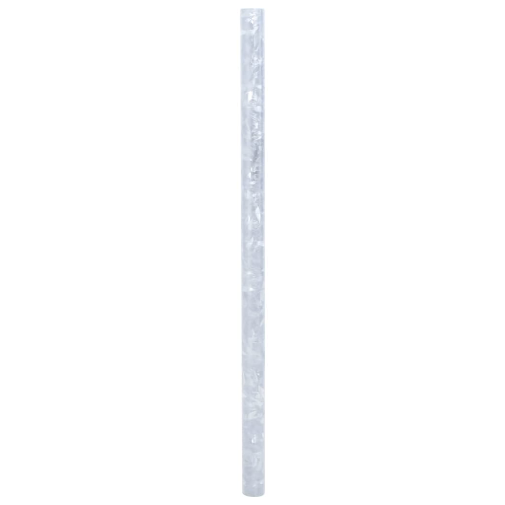 vidaXL Prozorska folija matirana s cvjetnim uzorkom 90 x 500 cm PVC