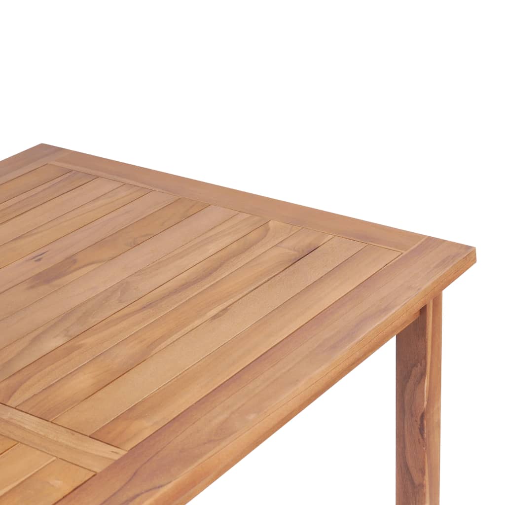 vidaXL Vrtni barski stol 120 x 65 x 110 cm od masivne tikovine